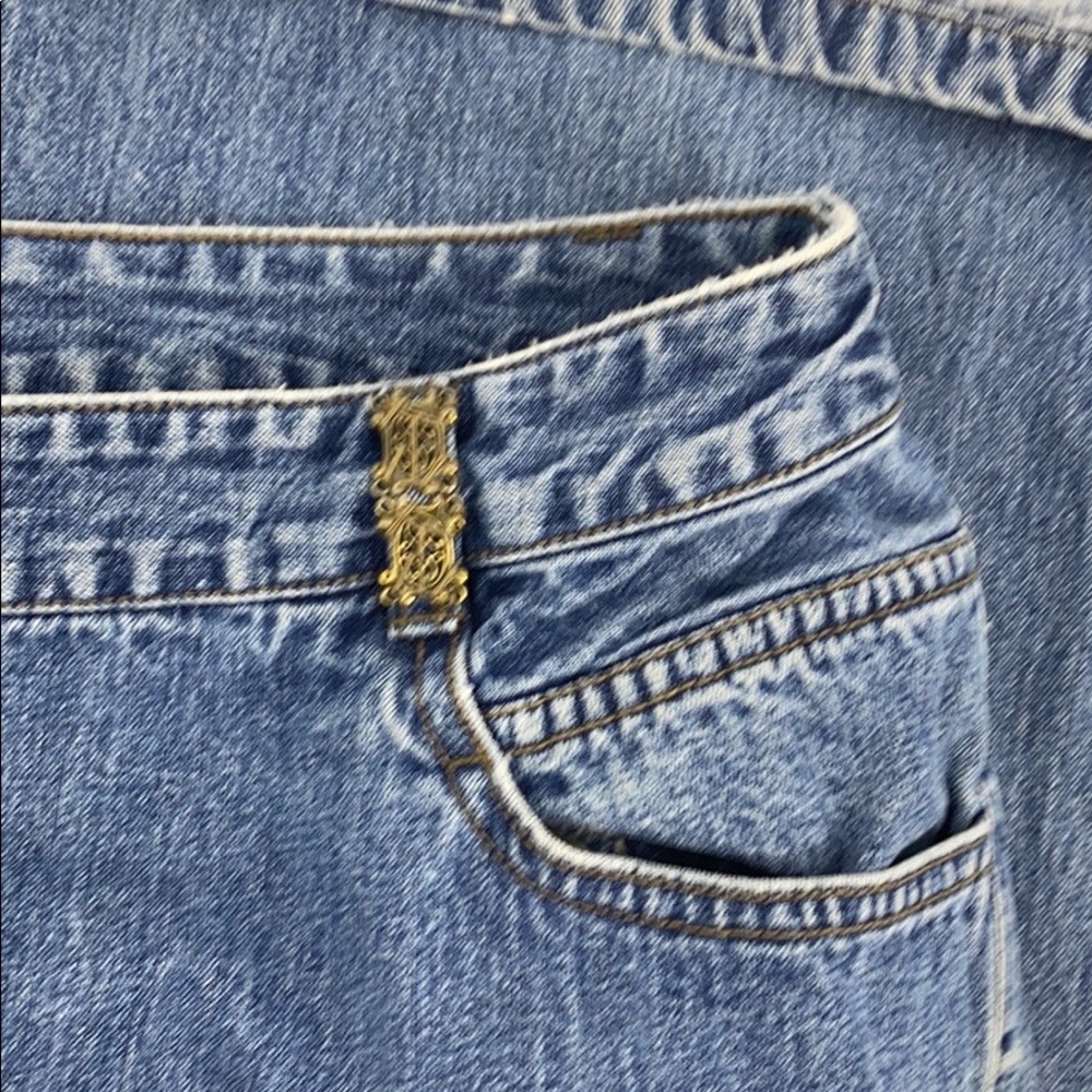 Christopher & Banks Cuffed Cropped Capri Denim - Picture 4 of 8